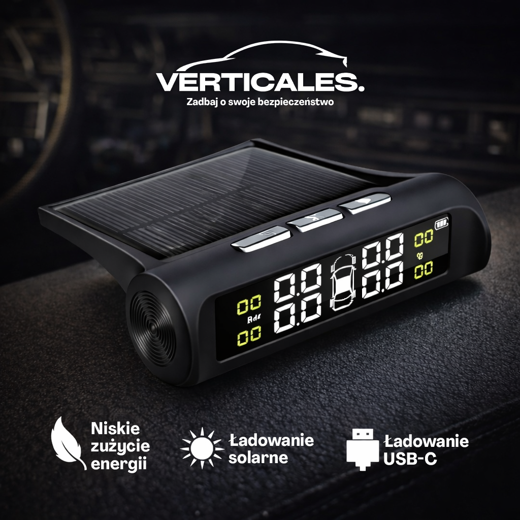 VERTICALES. - Inteligentny monitor ciśnienia w oponach