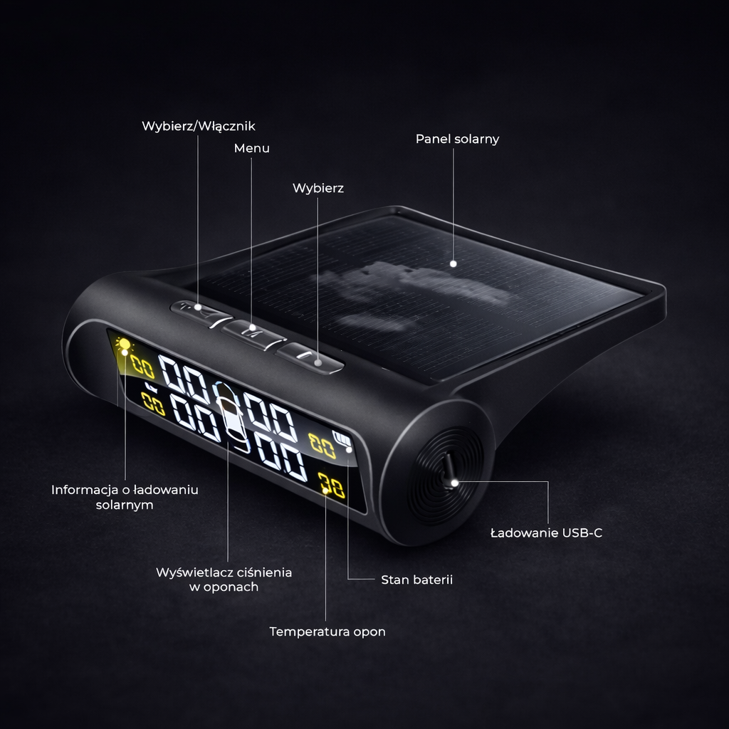 VERTICALES. - Inteligentny monitor ciśnienia w oponach